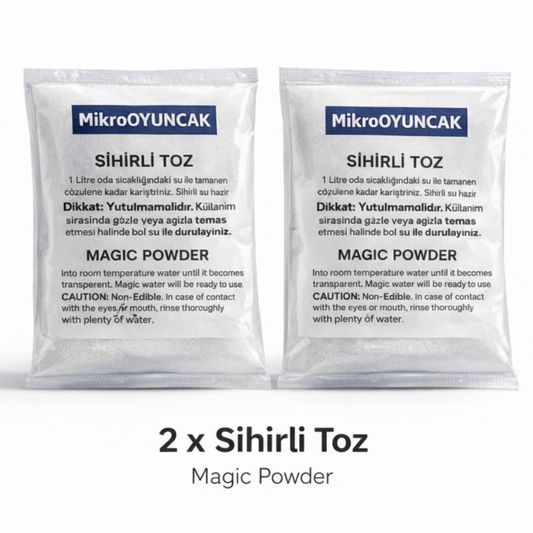 2 Adet Ekstra Sihirli Toz
