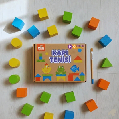 Kapı Tenisi Eğlence Seti
