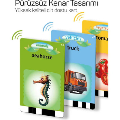 Türkçe & İngilizce sesli kelime öğretim seti